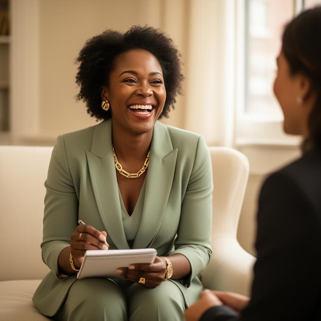 Career coaching session